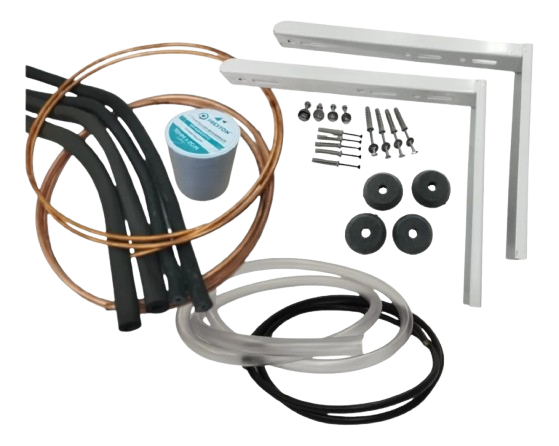 Kit de instalación para aire acondicionado